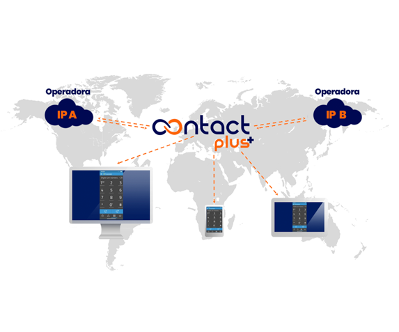 Contactplus - Telefonia em nuvem e Gestão de whatsApp